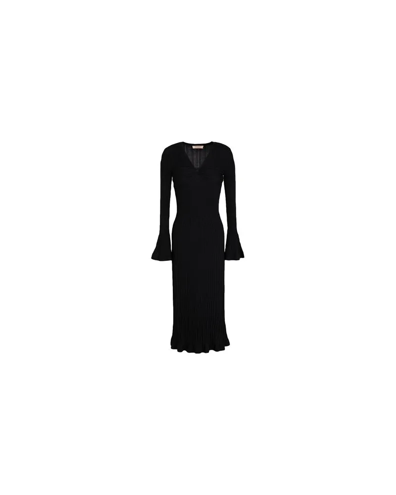 Twin-Set KLEIDER - Midi-Kleiderauf YOOX.COM Schwarz
