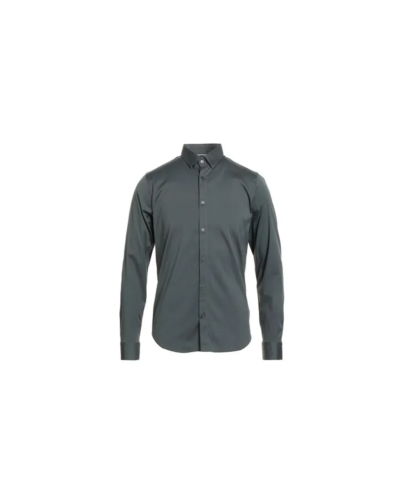 Salsa Jeans TOPS - Hemdenauf YOOX.COM Dunkelgrün