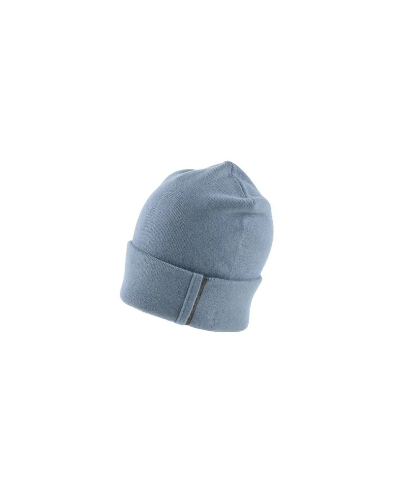 Brunello Cucinelli ACCESSOIRES - Mützen & Hüteauf YOOX.COM Blaugrau