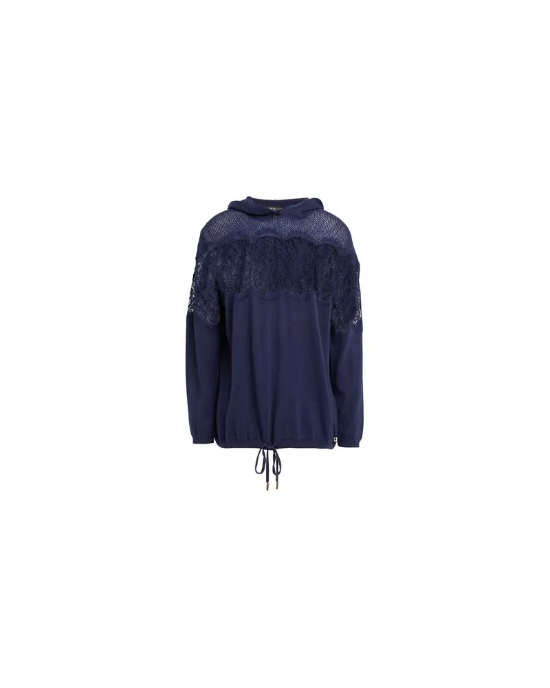 Twin-Set STRICKWAREN - Pulloverauf YOOX.COM Nachtblau