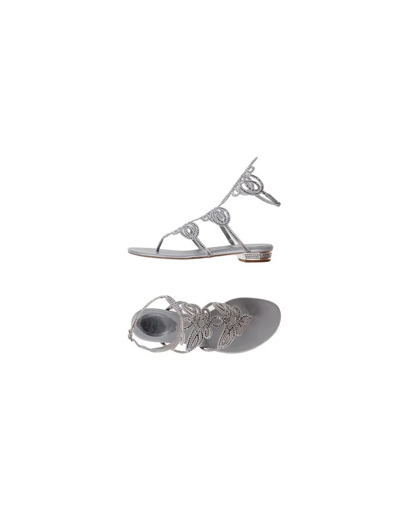 René Caovilla SCHUHE - Zehentrennerauf YOOX.COM Silber