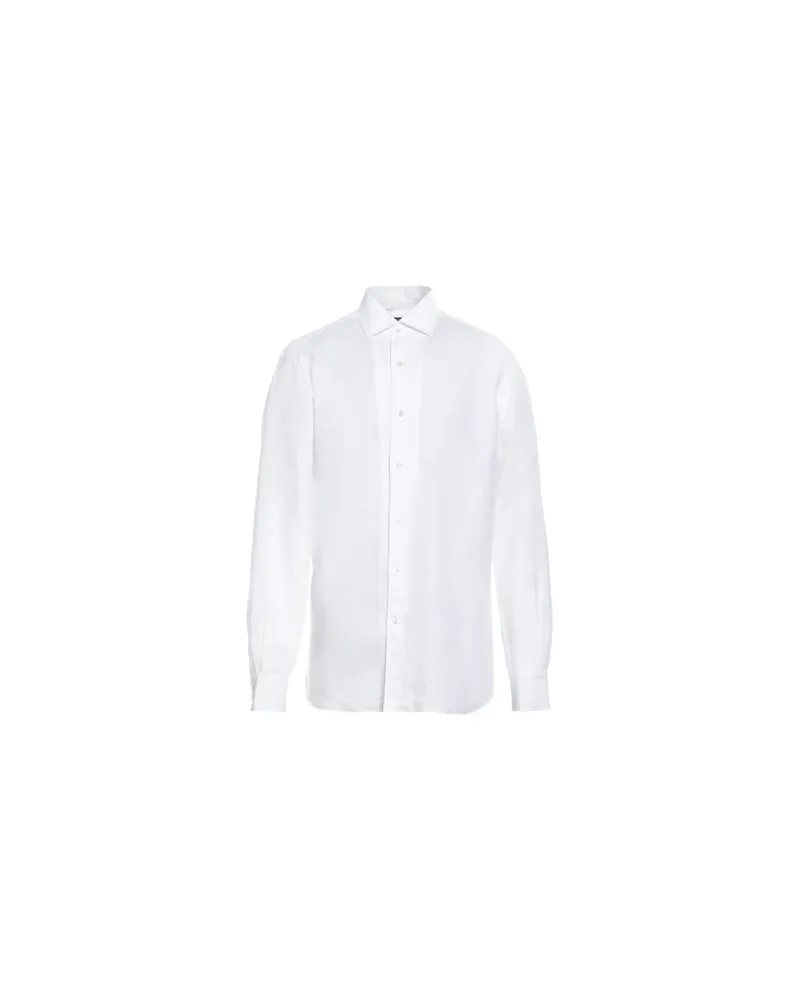 Ermenegildo Zegna TOPS - Hemdenauf YOOX.COM Weiß