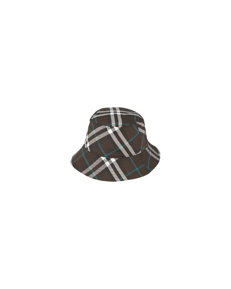 Burberry ACCESSOIRES - Mützen & Hüteauf YOOX.COM Dunkelbraun