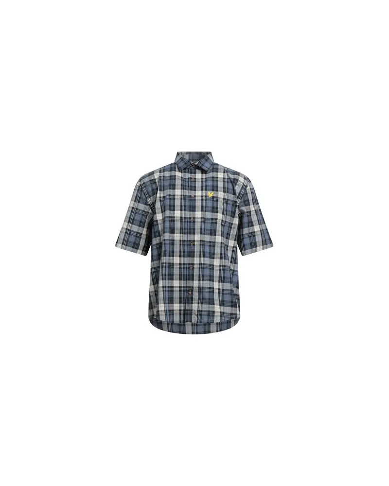 Lyle & Scott TOPS - Hemdenauf YOOX.COM Taubenblau