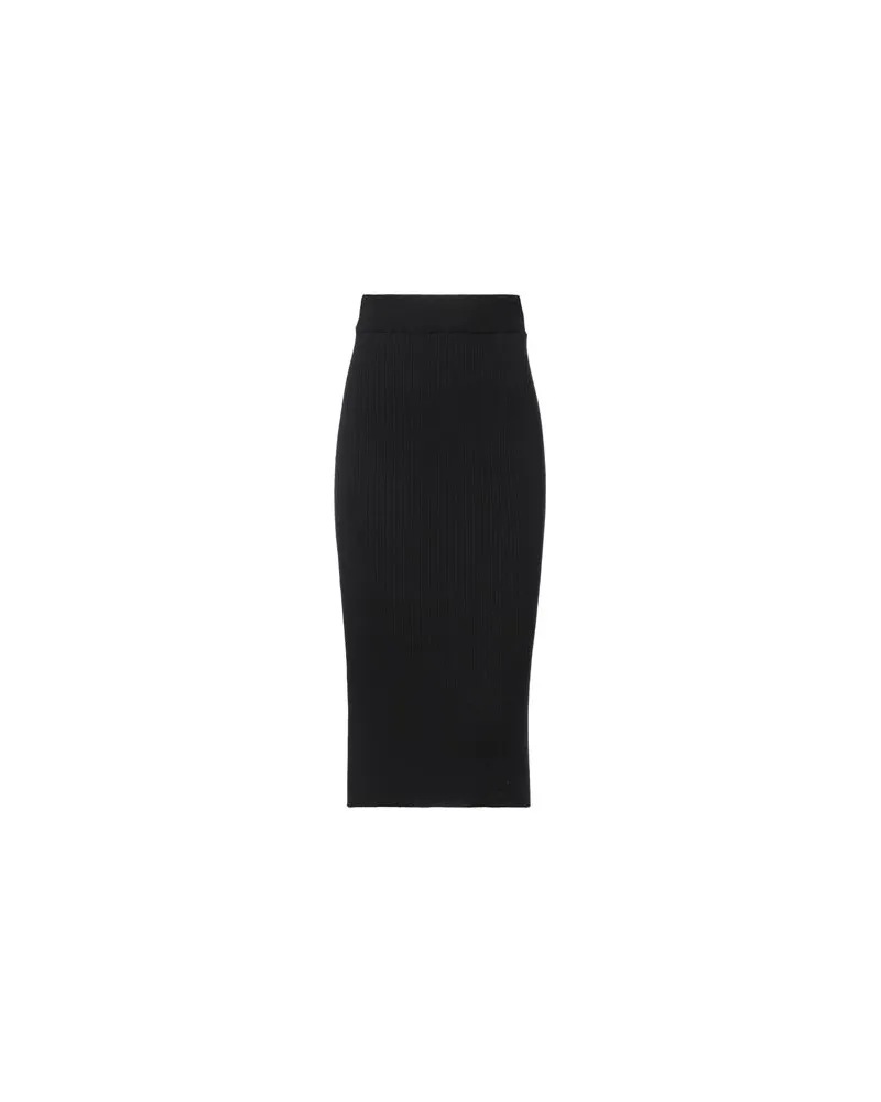 Versace Jeans HOSEN & RÖCKE - Midi-Röckeauf YOOX.COM Schwarz