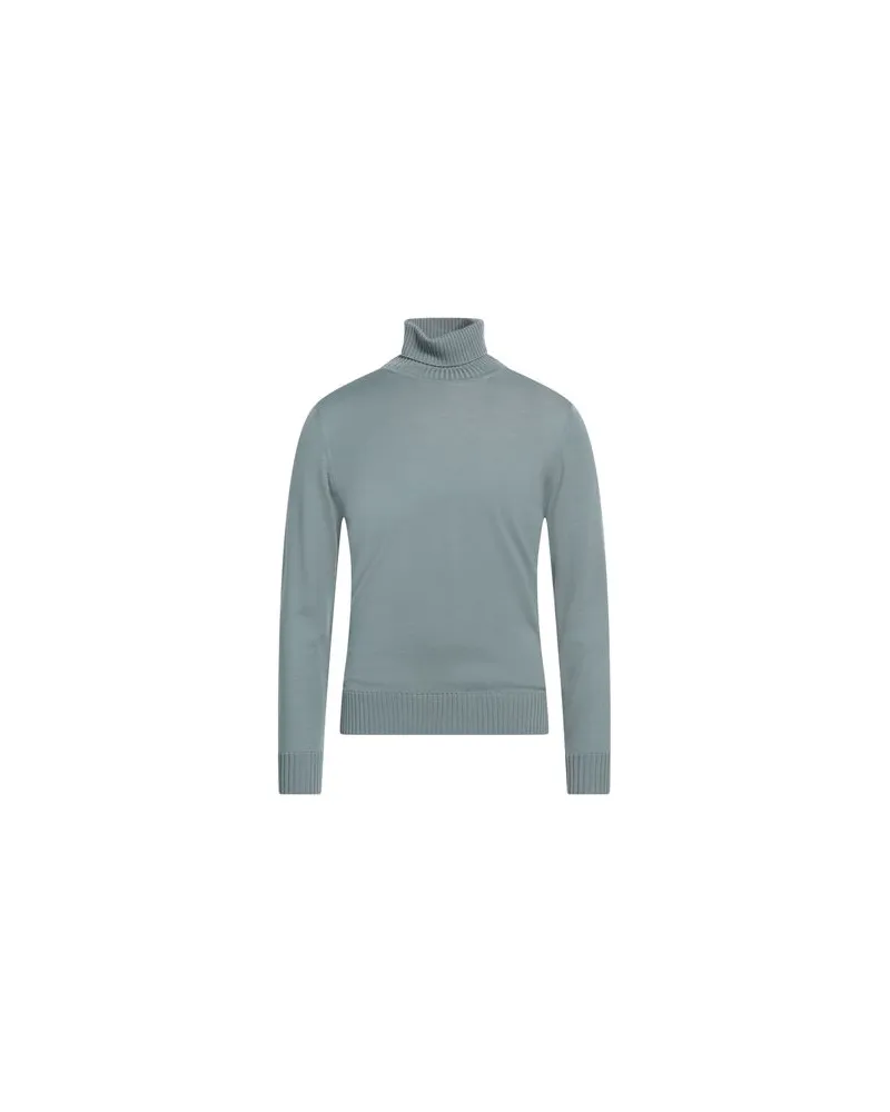 Filippo de Laurentiis STRICKWAREN - Rollkragenpulloverauf YOOX.COM Blaugrau
