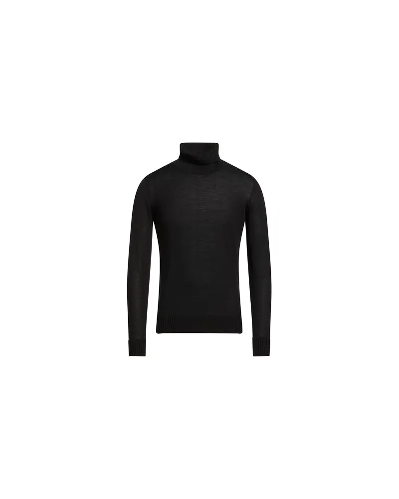 Filippo de Laurentiis STRICKWAREN - Rollkragenpulloverauf YOOX.COM Schwarz