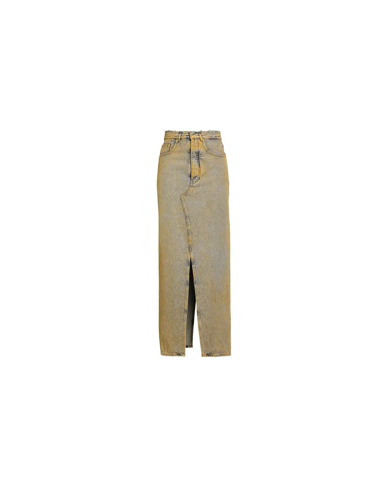Maison Margiela HOSEN & RÖCKE - Jeansröckeauf YOOX.COM Senf