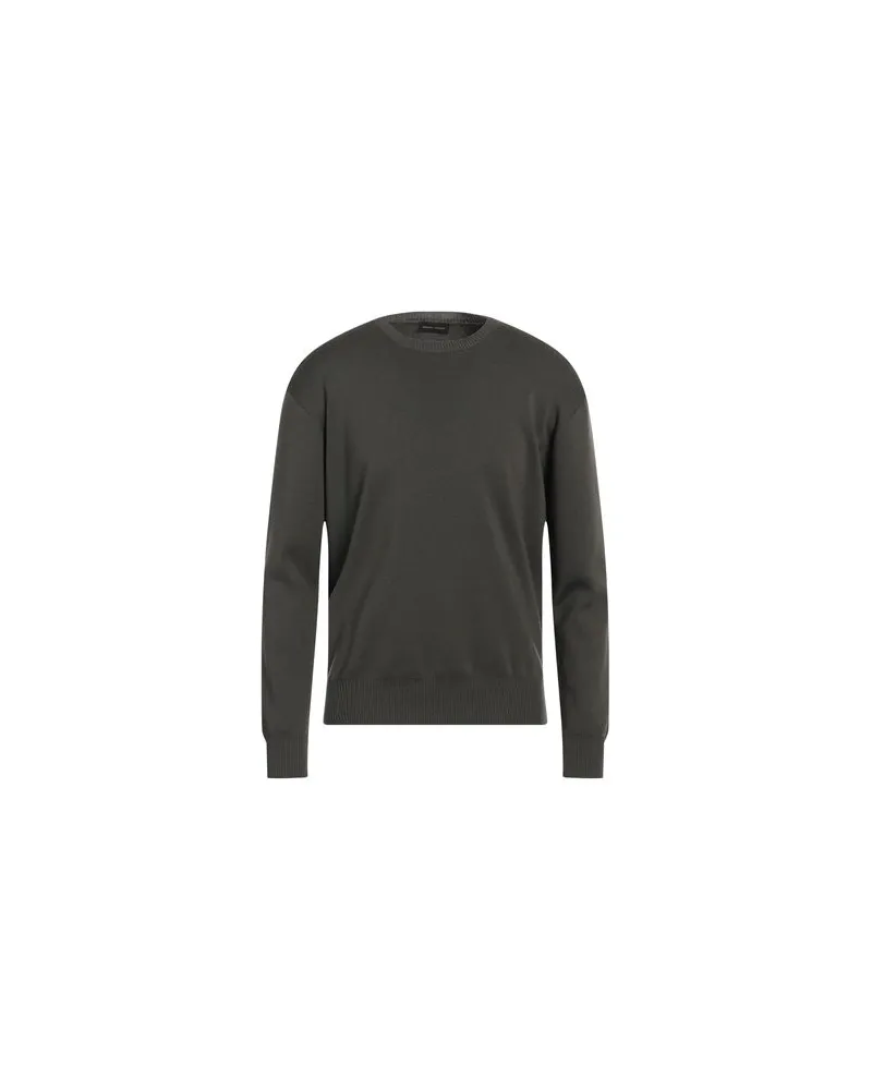 Roberto Collina STRICKWAREN - Pulloverauf YOOX.COM Militärgrün