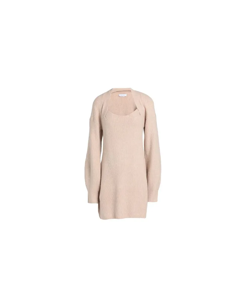 Topshop KLEIDER - Mini-Kleiderauf YOOX.COM Beige