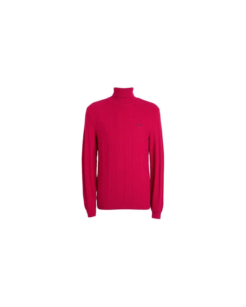 Sun68 STRICKWAREN - Rollkragenpulloverauf YOOX.COM Magenta