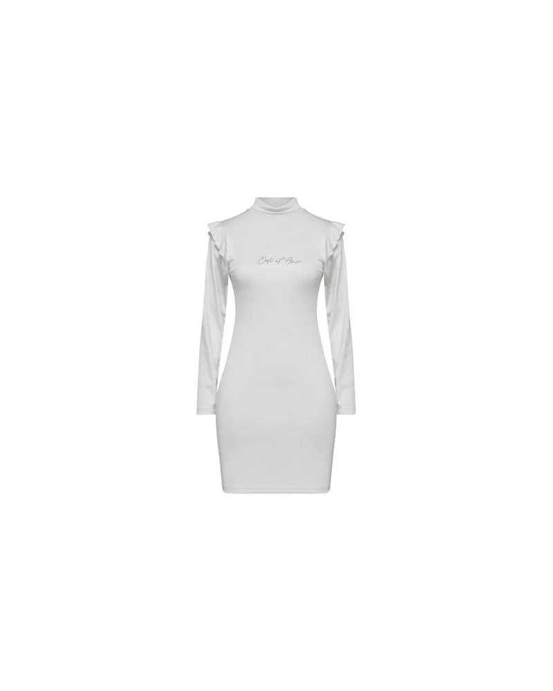 Odi et Amo KLEIDER - Mini-Kleiderauf YOOX.COM Hellgrau