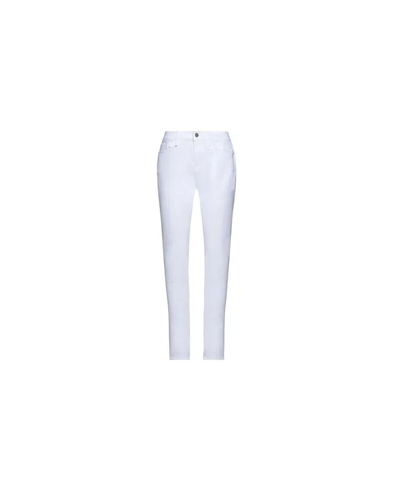 Frame Denim HOSEN & RÖCKE - Jeanshosenauf YOOX.COM Weiß