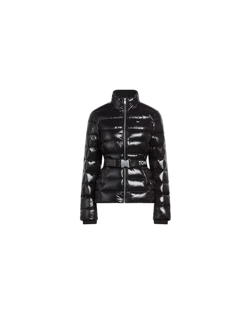 Tommy Hilfiger JACKEN & MÄNTEL - Pufferjacken & Daunenjackenauf YOOX.COM Schwarz