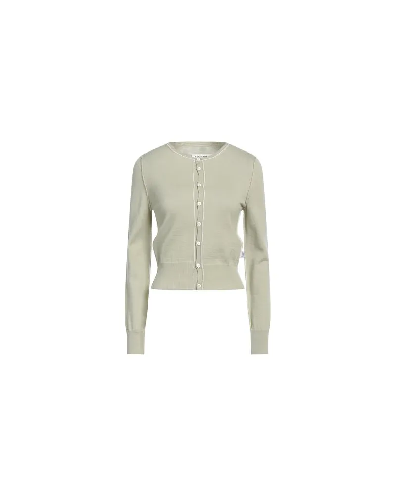 Maison Margiela STRICKWAREN - Strickjackenauf YOOX.COM Salbeigrün