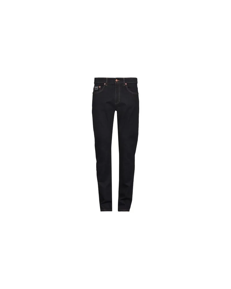Versace Jeans HOSEN & RÖCKE - Jeanshosenauf YOOX.COM Blau