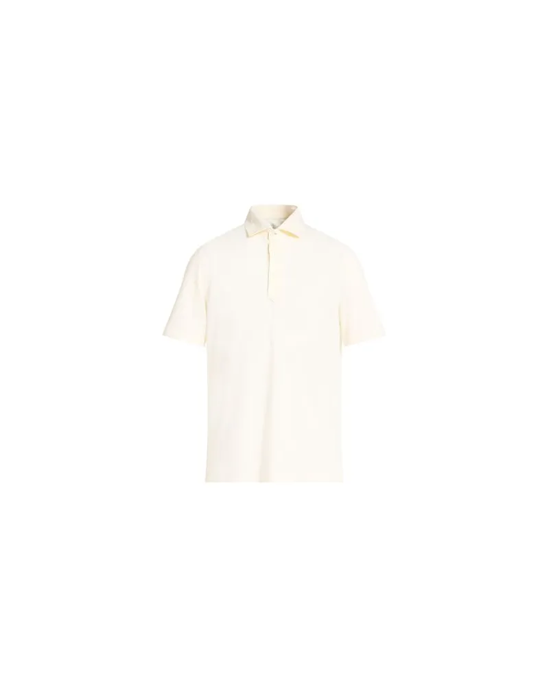 Brunello Cucinelli TOPS - Poloshirtsauf YOOX.COM Pastellgelb