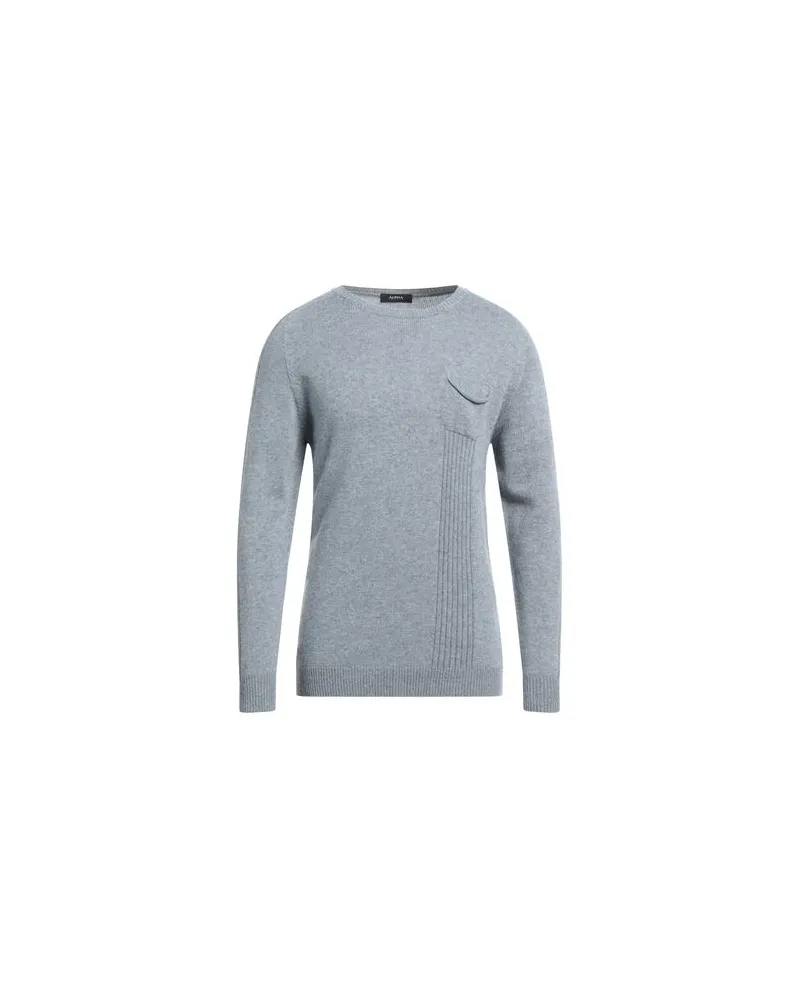Alpha Studio STRICKWAREN - Pulloverauf YOOX.COM Taubenblau