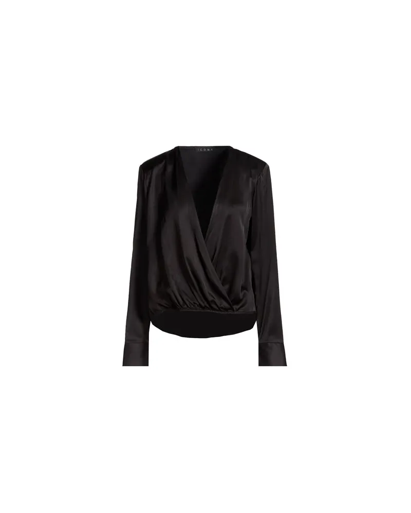Icona By Kaos TOPS - Topsauf YOOX.COM Schwarz