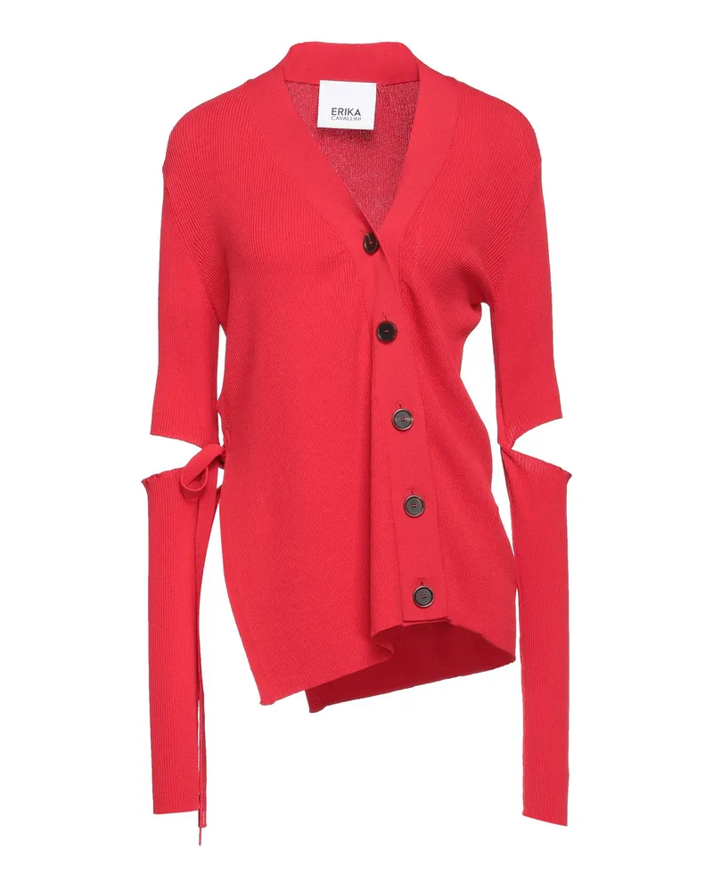 Erika Cavallini Strickjacke Rot