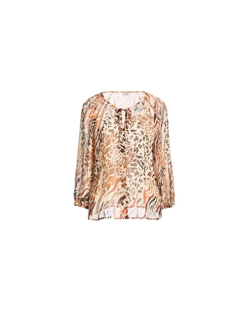 Liu Jo TOPS - Hemdenauf YOOX.COM Beige