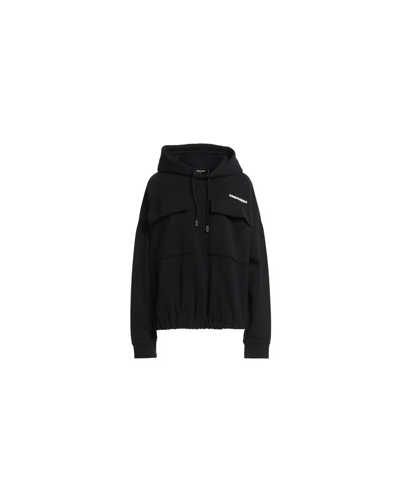 Dsquared2 TOPS - Sweatshirtsauf YOOX.COM Schwarz