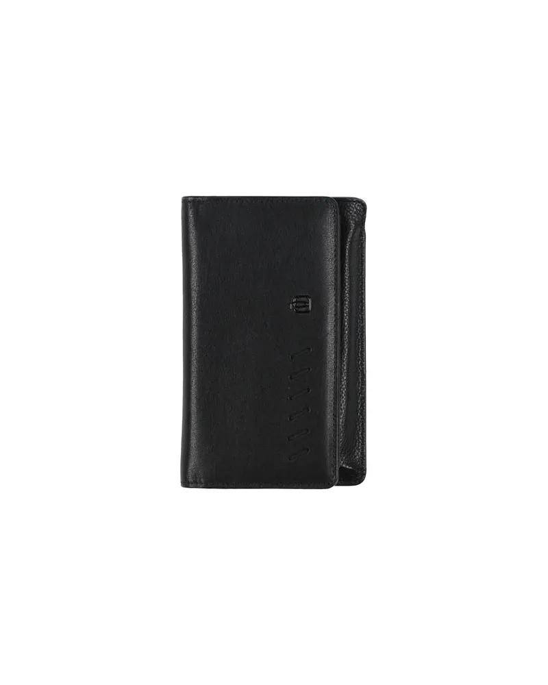 Piquadro Kleinlederwaren - Dokumentenetuisauf YOOX.COM Schwarz
