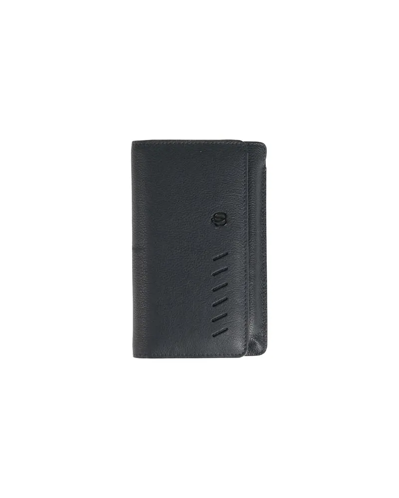 Piquadro Kleinlederwaren - Dokumentenetuisauf YOOX.COM Nachtblau