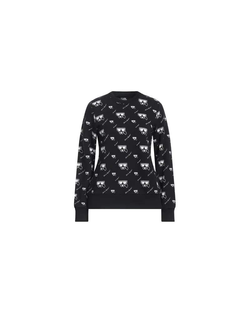 Karl Lagerfeld TOPS - Sweatshirtsauf YOOX.COM Schwarz