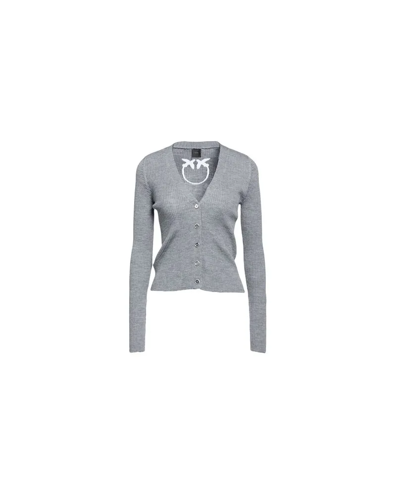 Pinko STRICKWAREN - Strickjackenauf YOOX.COM Grau