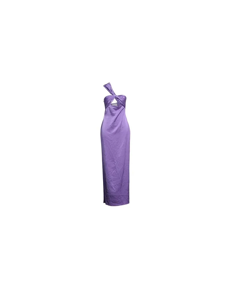 Nanushka KLEIDER - Maxi-Kleiderauf YOOX.COM Violett