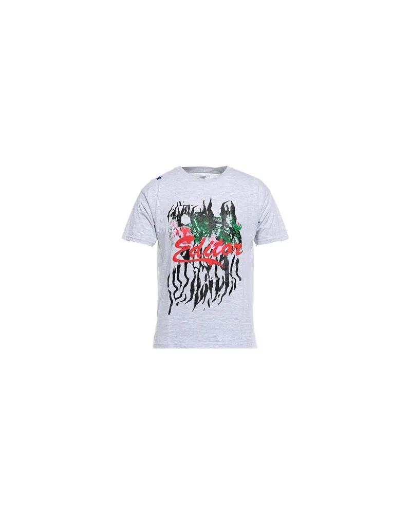 THE EDITOR TOPS - T-shirtsauf YOOX.COM Hellgrau