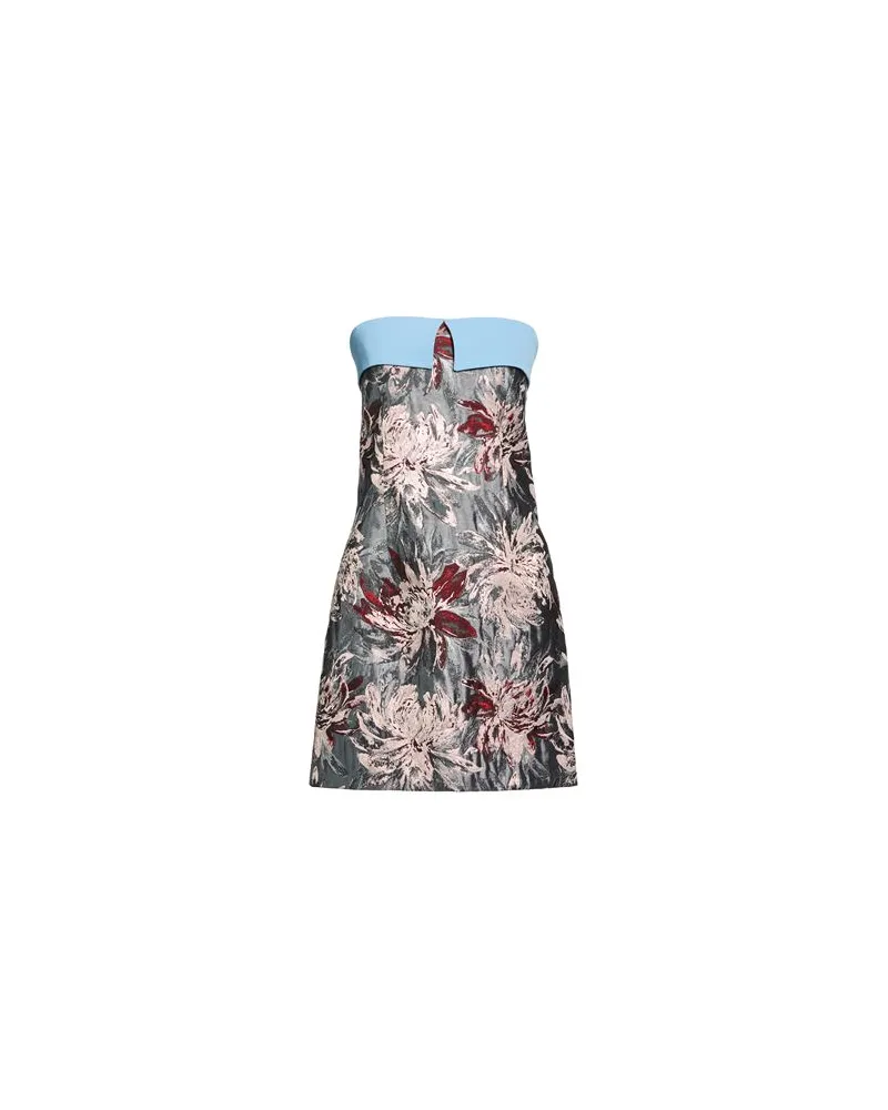 PT TORINO KLEIDER - Mini-Kleiderauf YOOX.COM Hellblau