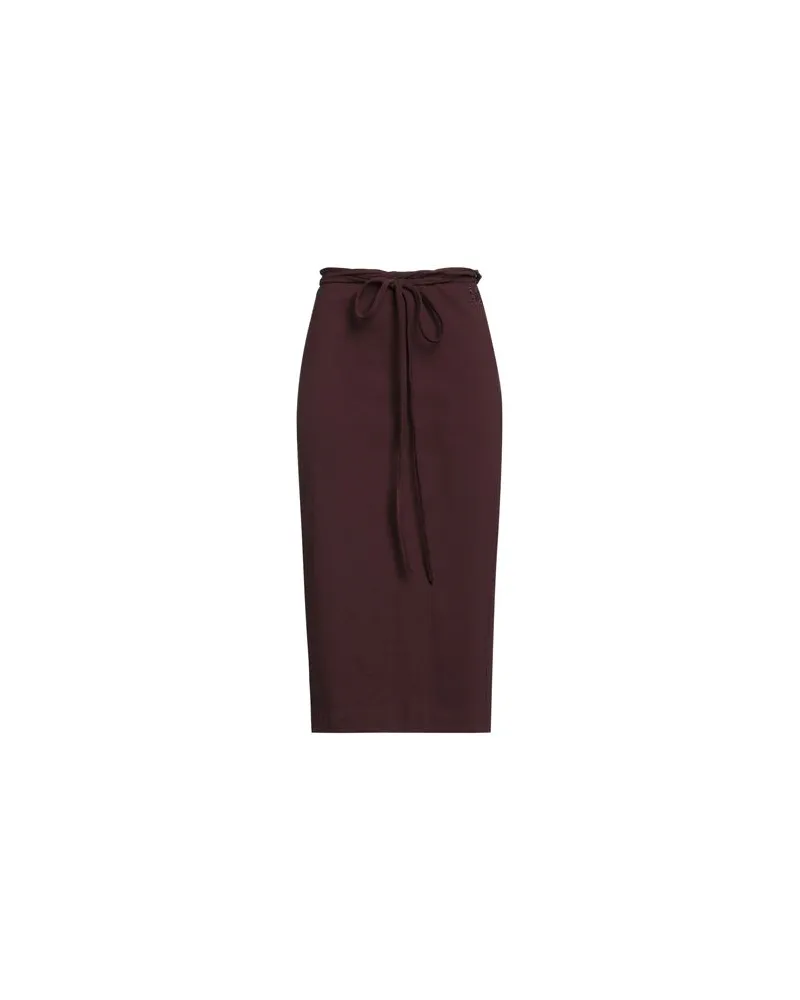 Semicouture HOSEN & RÖCKE - Midi-Röckeauf YOOX.COM Bordeaux