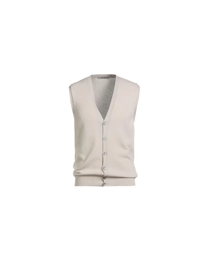 La Fileria STRICKWAREN - Strickjackenauf YOOX.COM Cremeweiß