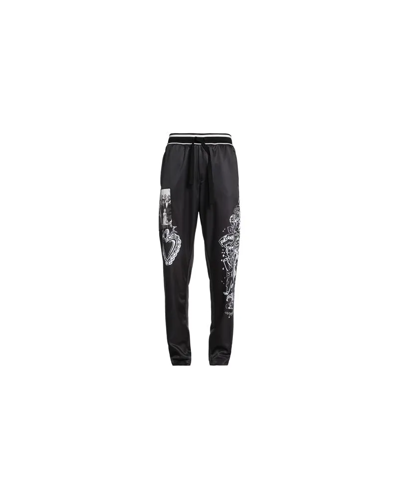 Dolce & Gabbana HOSEN & RÖCKE - Hosenauf YOOX.COM Schwarz