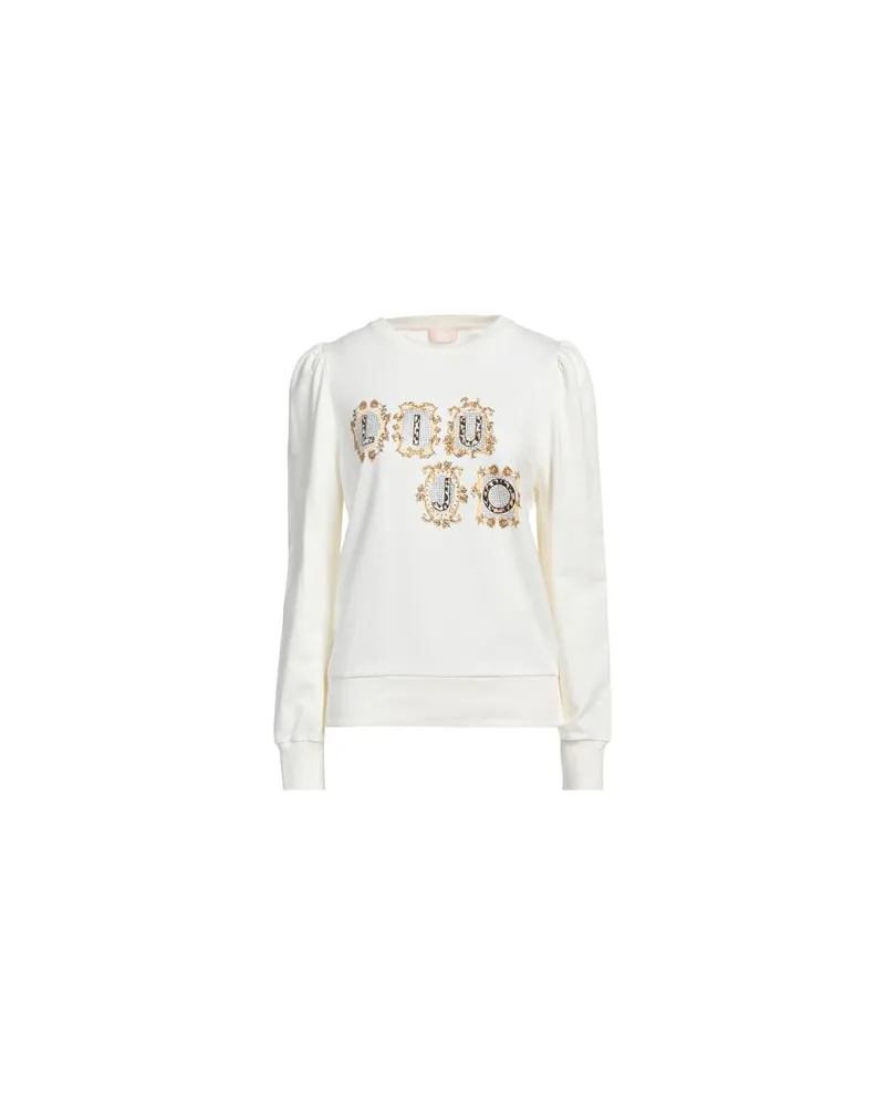 Liu Jo TOPS - Sweatshirtsauf YOOX.COM Weiß