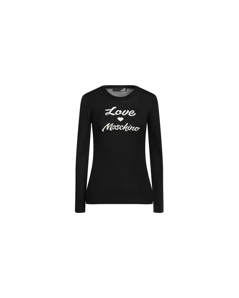 Moschino STRICKWAREN - Pulloverauf YOOX.COM Schwarz