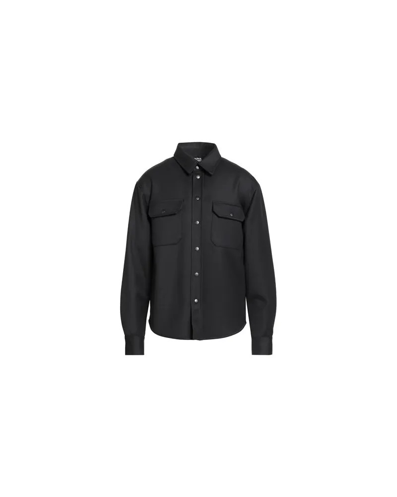 Alpha Studio TOPS - Hemdenauf YOOX.COM Schwarz
