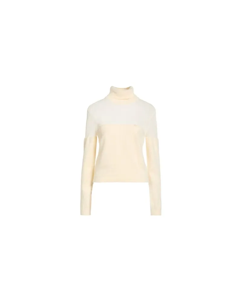 Elisabetta Franchi STRICKWAREN - Rollkragenpulloverauf YOOX.COM Elfenbein