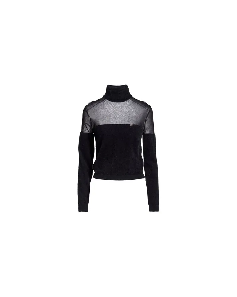 Elisabetta Franchi STRICKWAREN - Rollkragenpulloverauf YOOX.COM Schwarz