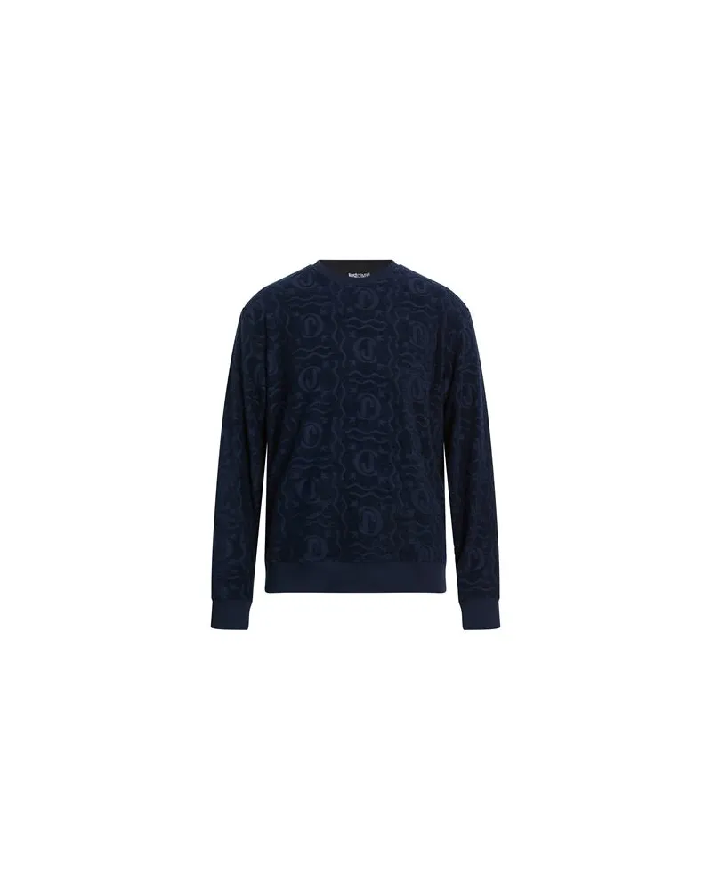 Just Cavalli TOPS - Sweatshirtsauf YOOX.COM Marineblau