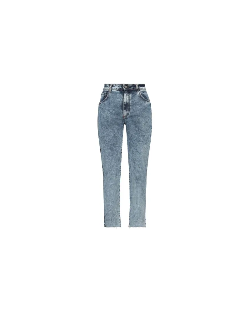 KONTATTO HOSEN & RÖCKE - Jeanshosenauf YOOX.COM Blau