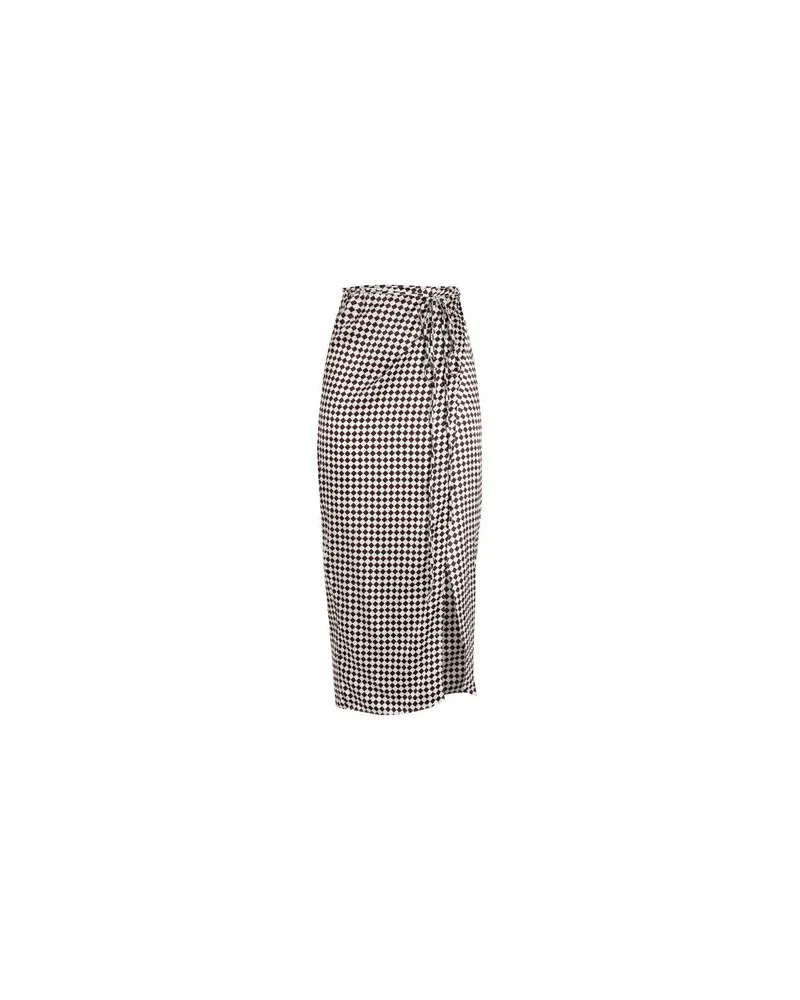 Topshop HOSEN & RÖCKE - Midi-Röckeauf YOOX.COM Elfenbein