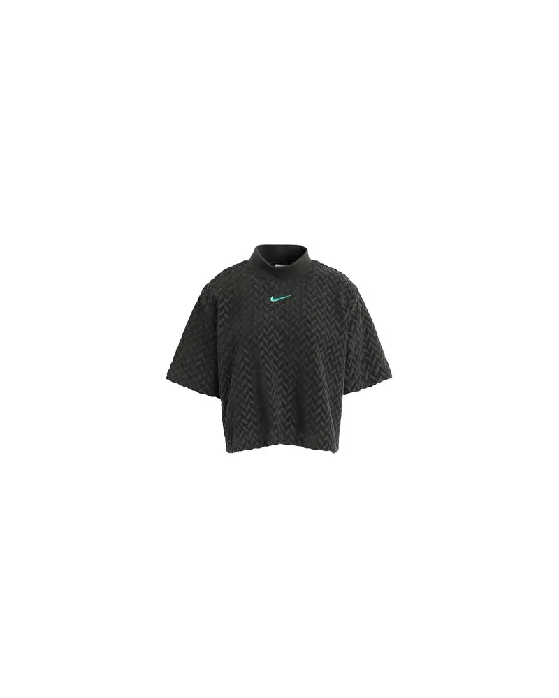 Nike Sportswear Everyday Modern Women's Allover Jacquard Boxy Top  - TOPS - T-shirtsauf YOOX.COM Militärgrün