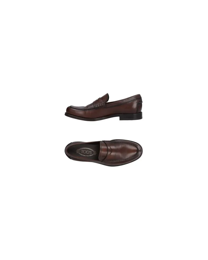 TOD'S SCHUHE - Mokassinsauf YOOX.COM Schokobraun
