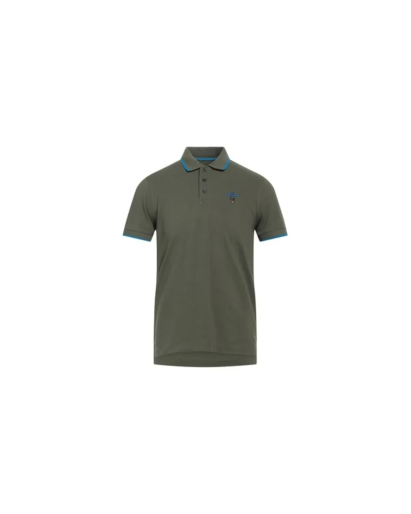 Aeronautica Militare TOPS - Poloshirtsauf YOOX.COM Militärgrün
