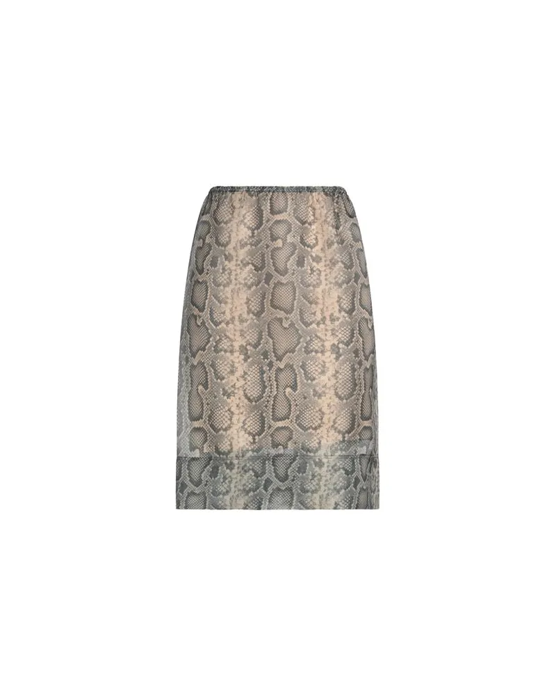 SPORTMAX HOSEN & RÖCKE - Midi-Röckeauf YOOX.COM Khaki