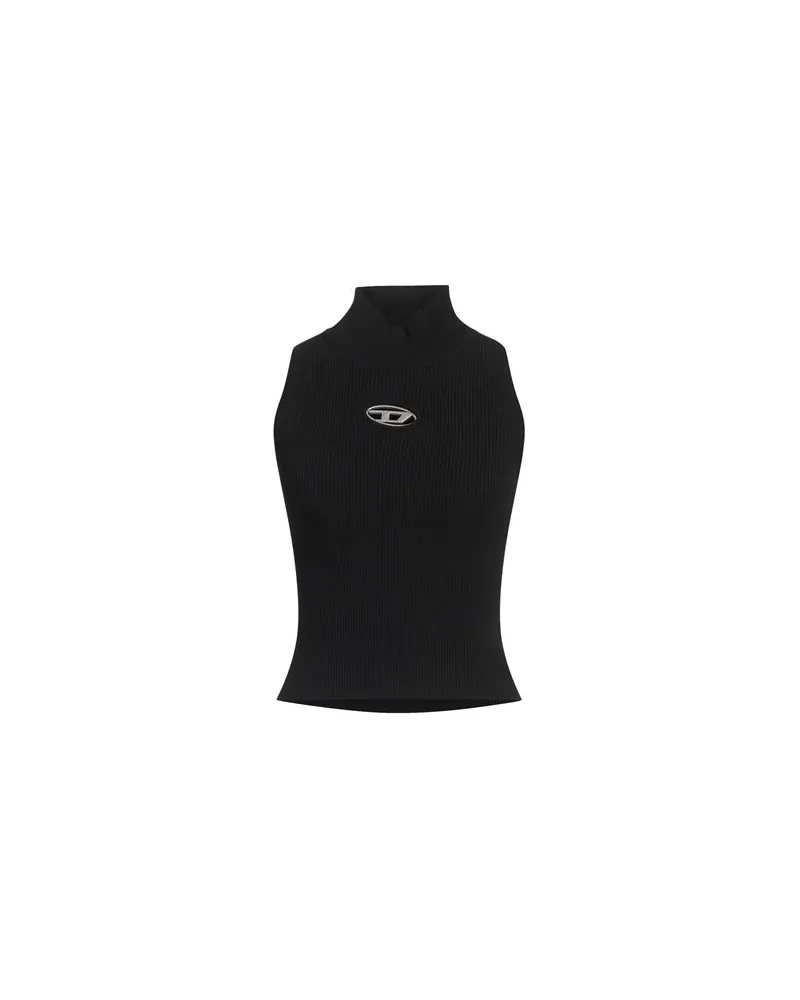 Diesel STRICKWAREN - Rollkragenpulloverauf YOOX.COM Schwarz