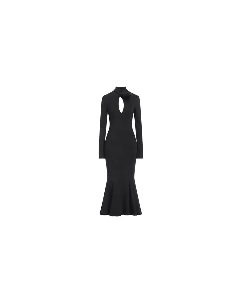 ATTICO KLEIDER - Maxi-Kleiderauf YOOX.COM Schwarz
